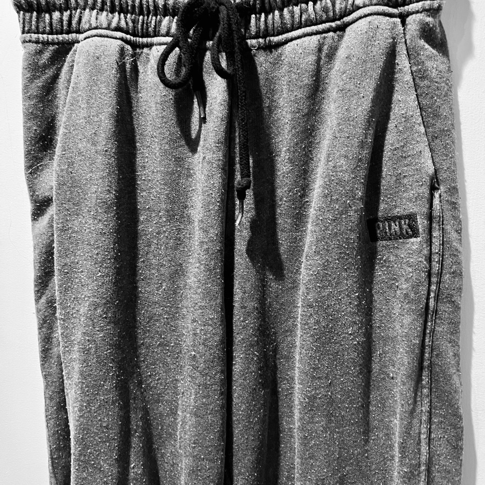 PINK by Victoria’s Secret Gray distressed sweatpants